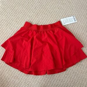 NWT Lululemon court rival skirt